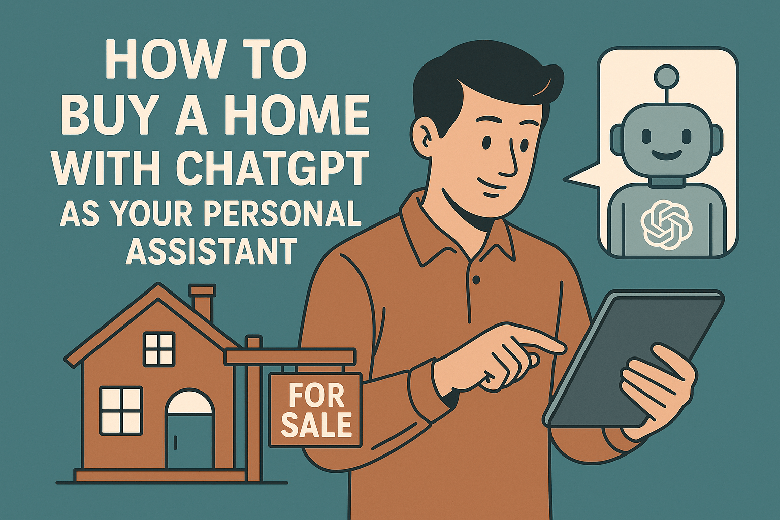 Step-by-step guide on how to buy a home with ChatGPT as your personal assistant